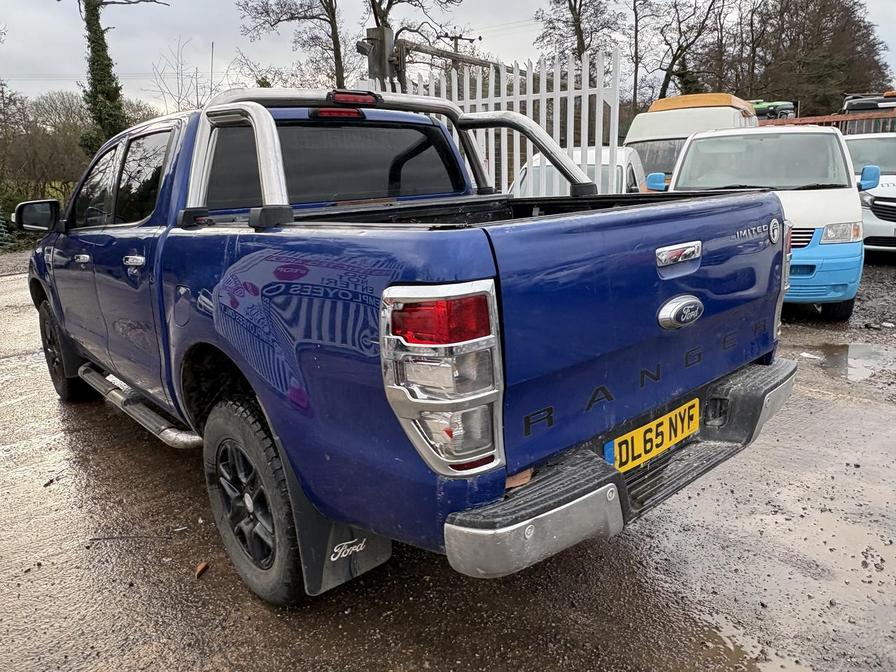 2015 Ford Ranger – Model: Ranger Limited Edition 4×4 TDCi Auto – DL65NYF