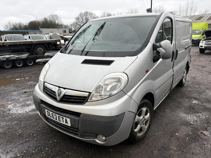 2014 Vauxhall Vivaro – Model: Vivaro 2700 Sportive CDTi SWB – DL63ETA