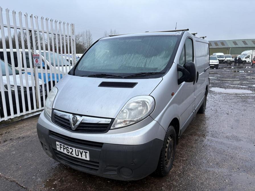 2013 Vauxhall Vivaro – Model: Vivaro 2700 CDTi 89 SWB – FP62UYT