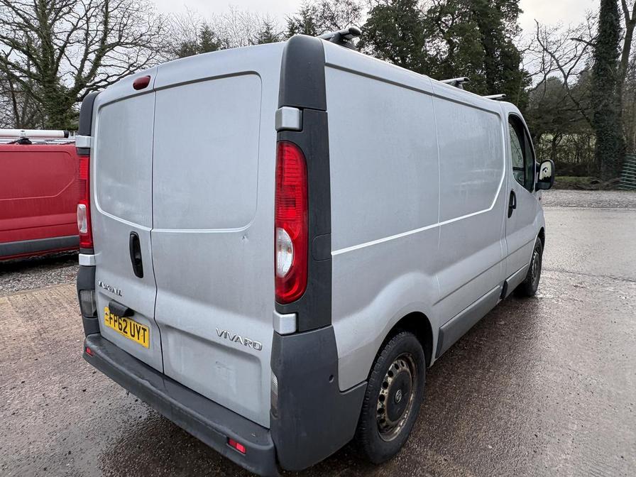 2013 Vauxhall Vivaro – Model: Vivaro 2700 CDTi 89 SWB – FP62UYT