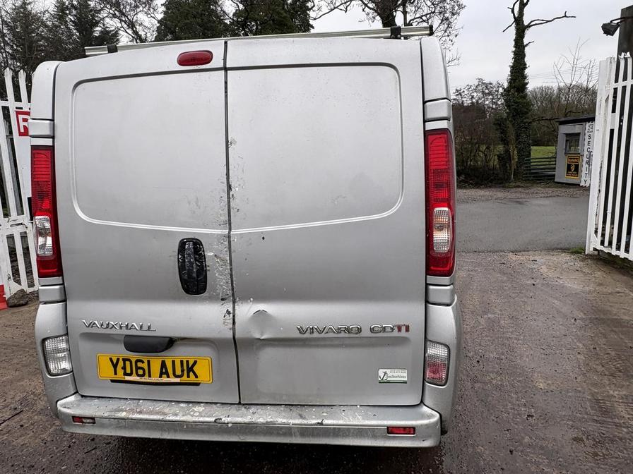 2011 Vauxhall Vivaro – Model: Vivaro  2700 Sportive CDTI – YD61AUK