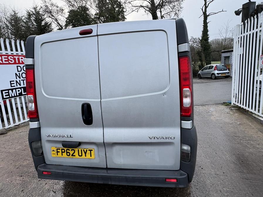 2013 Vauxhall Vivaro – Model: Vivaro 2700 CDTi 89 SWB – FP62UYT