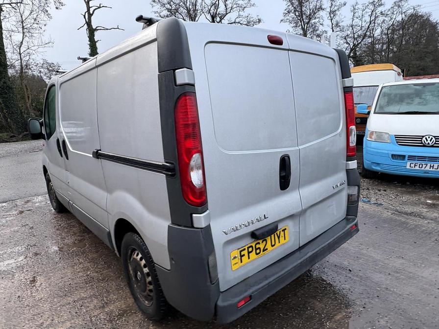 2013 Vauxhall Vivaro – Model: Vivaro 2700 CDTi 89 SWB – FP62UYT