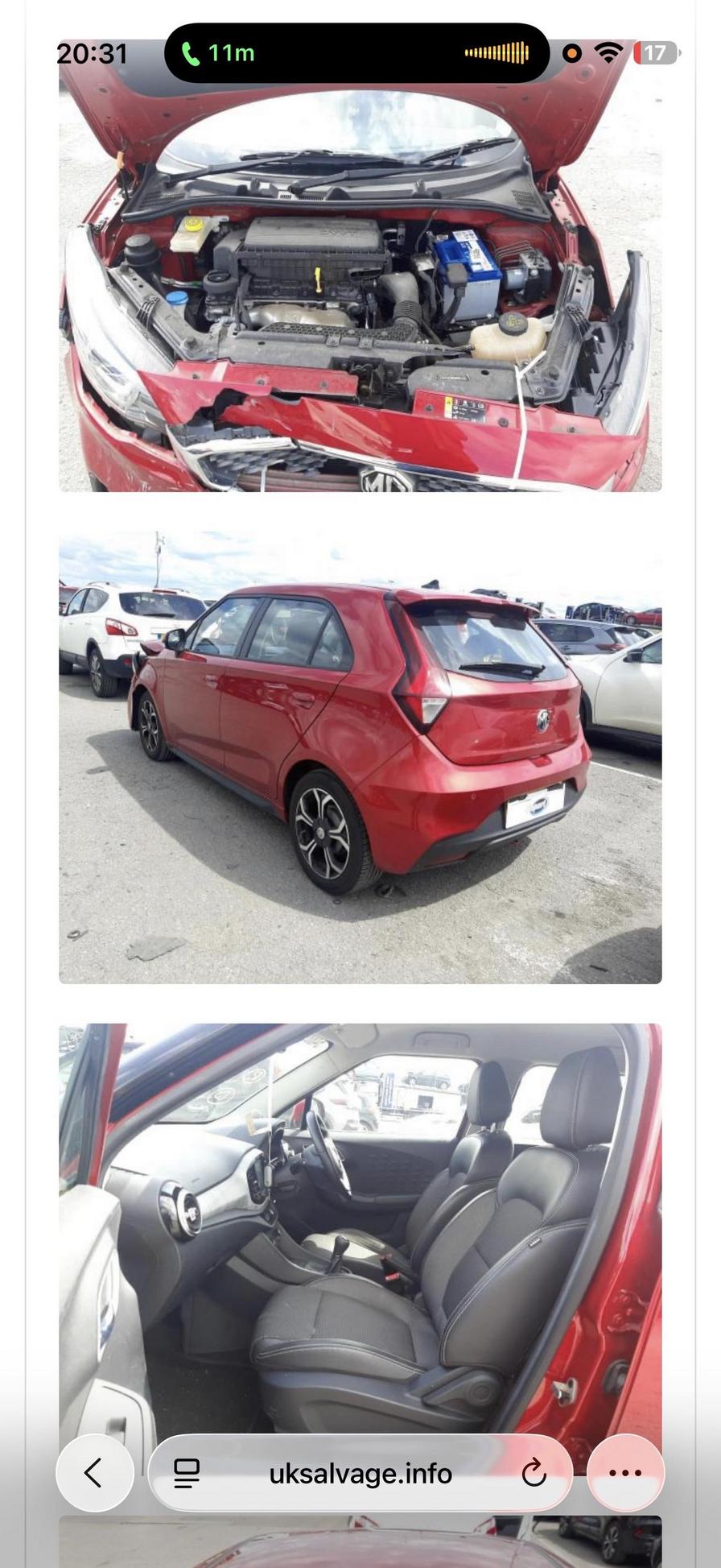 2021 MG 3 – Model: MG3 Exclusive Nav VTi-Tech – CE21BWN