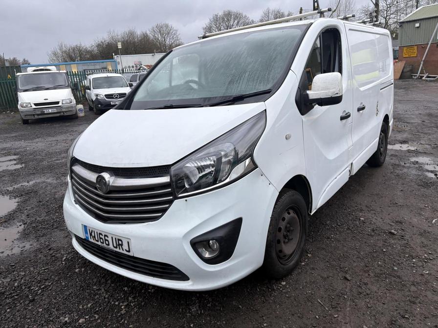 2017 Vauxhall Vivaro – Model: Vivaro  2700 Sportive CDTI – KU66URJ