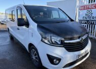 2018 Vauxhall Vivaro – Model: Vivaro  2900 Sportive CDTi – DV18SJO