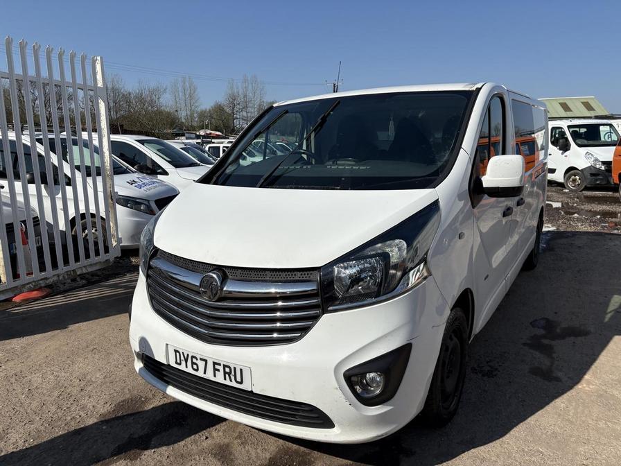 2017 Vauxhall Vivaro – Model: Vivaro  2900 Sportive CDTi – DY67FRU