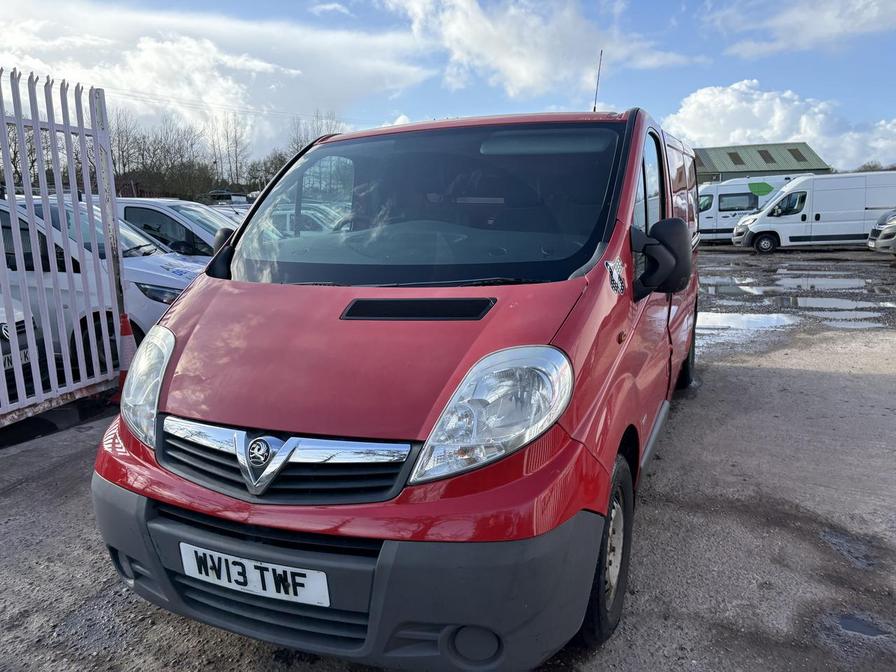 2013 Vauxhall Vivaro – Model: Vivaro 2900 ecoFLEX CDTi LWB – WV13TWF