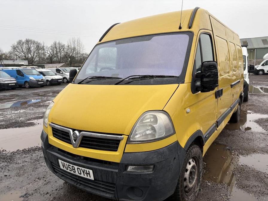 2008 Vauxhall Movano – Model: Movano 3500 CDTi LWB – VU58OYH