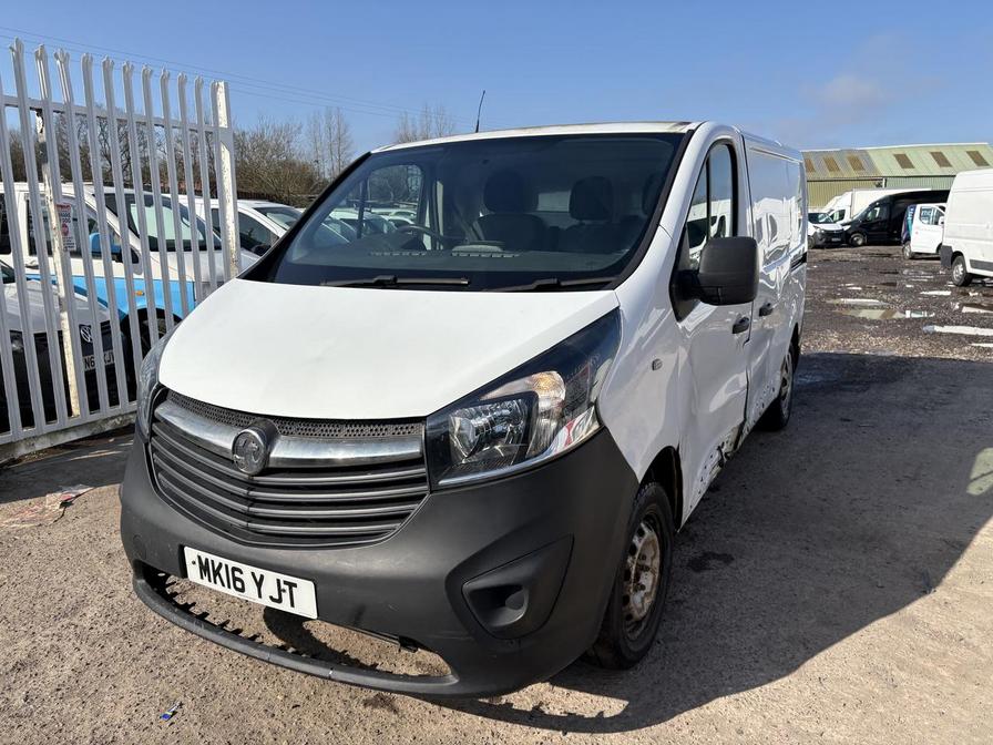 2016 Vauxhall Vivaro – Model: Vivaro  2700 CDTI – MK16YJT