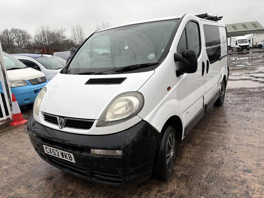 2003 Vauxhall Vivaro – Model: Vivaro 2700 Dti SWB – CX53WKB