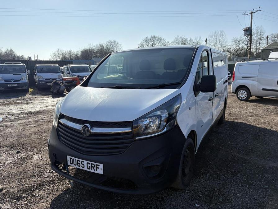 2015 Vauxhall Vivaro – Model: Vivaro  2900 CDTI – DU65GRF