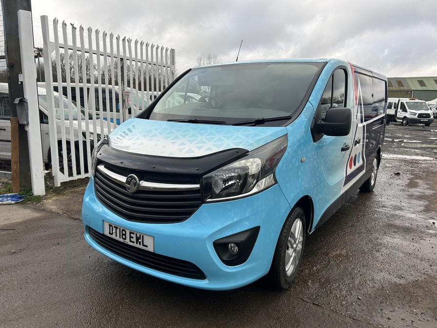 2018 Vauxhall Vivaro – Model: Vivaro  2900 Sportive CDTi – DT18EWL