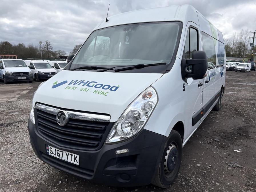 2018 Vauxhall Movano – Model: Movano L3H2 F3500 CDTi – SJ67YTK
