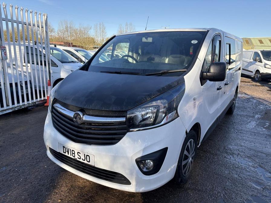 2018 Vauxhall Vivaro – Model: Vivaro  2900 Sportive CDTi – DV18SJO