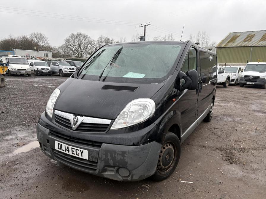 2014 Vauxhall Vivaro – Model: Vivaro  2900 CDTI LWB – DL14ECY