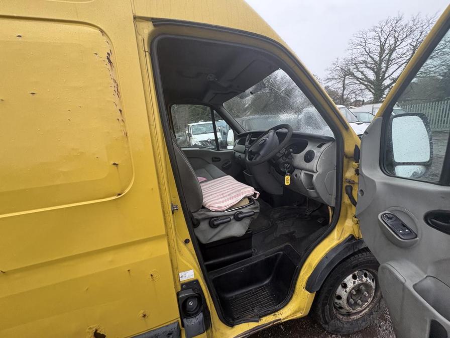 2008 Vauxhall Movano – Model: Movano 3500 CDTi LWB – VU58OYH