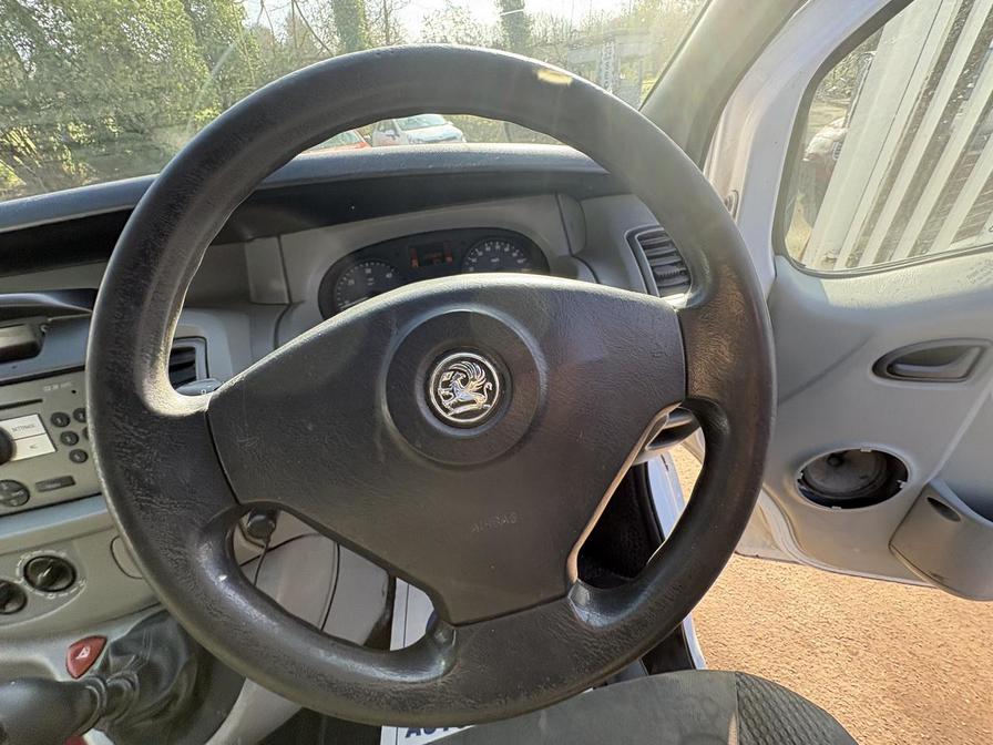 2008 Vauxhall Vivaro – Model: Vivaro  2900 CDTI SWB – EX58FXB
