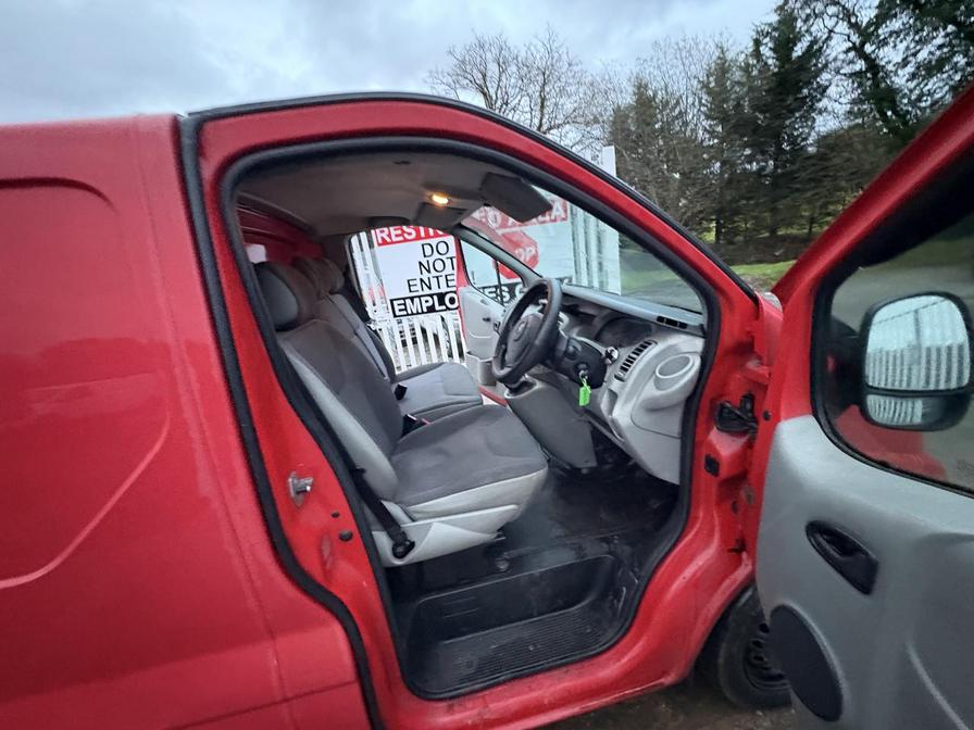 2007 Vauxhall Vivaro – Model: Vivaro  2700 CDTI SWB – NL07DFA