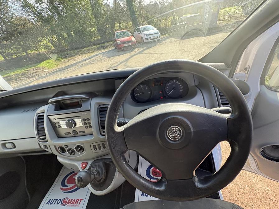 2008 Vauxhall Vivaro – Model: Vivaro  2900 CDTI SWB – EX58FXB