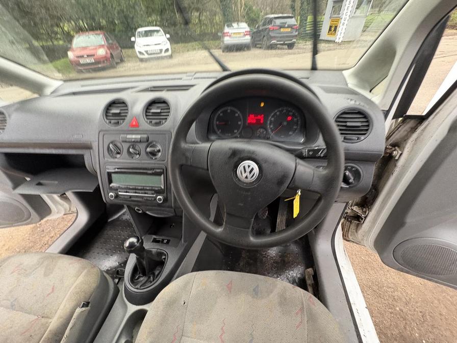 2010 Volkswagen Caddy – Model: Caddy C20 TDI 104 – PN60CZE