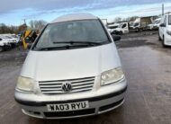 2003 Volkswagen Sharan – Model: Sharan SL TDI Auto – WA03RYU