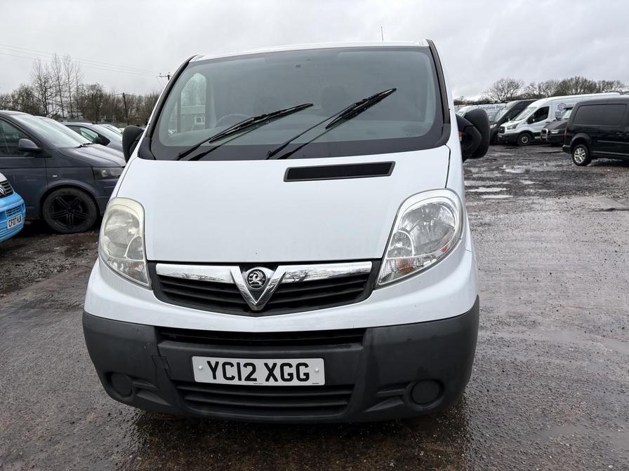 2012 Vauxhall Vivaro – Model: Vivaro 2700 CDTi 113 SWB – YC12XGG