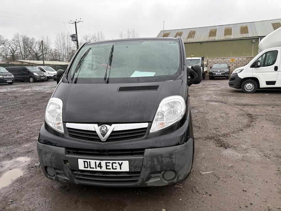2014 Vauxhall Vivaro – Model: Vivaro  2900 CDTI LWB – DL14ECY