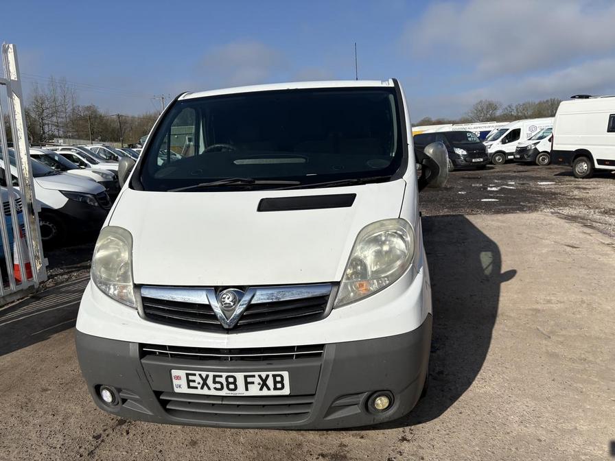 2008 Vauxhall Vivaro – Model: Vivaro  2900 CDTI SWB – EX58FXB
