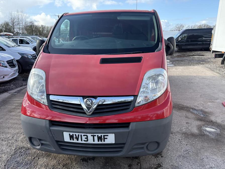 2013 Vauxhall Vivaro – Model: Vivaro 2900 ecoFLEX CDTi LWB – WV13TWF