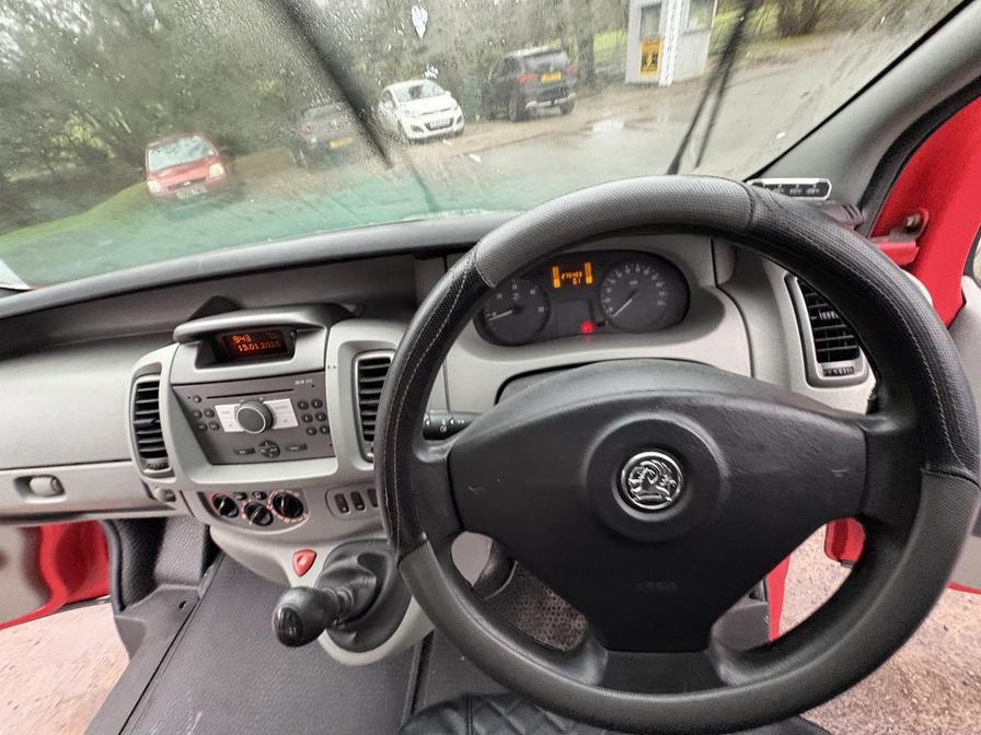 2007 Vauxhall Vivaro – Model: Vivaro  2900 CDTI LWB – FH57JRV