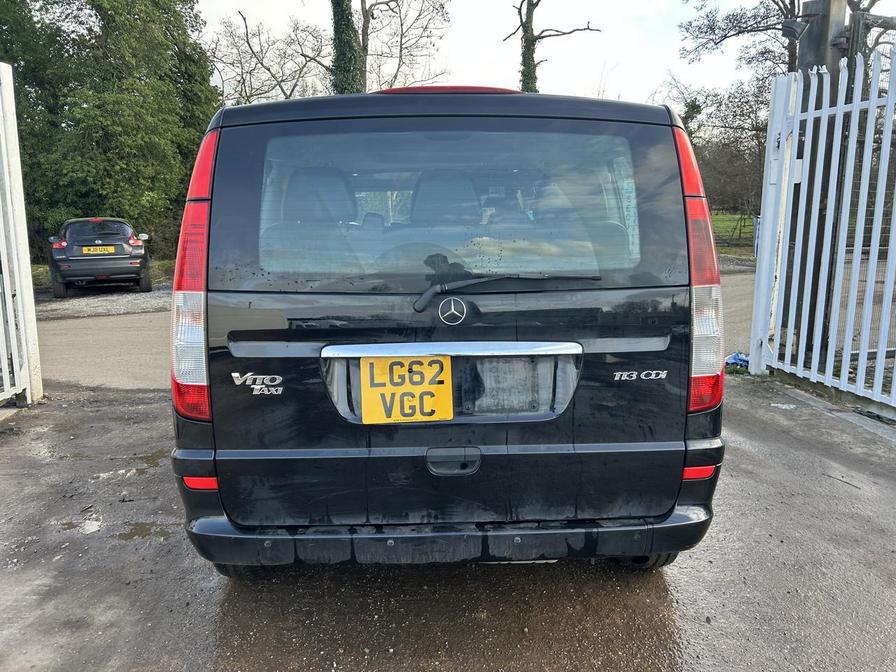 2012 Mercedes-Benz Vito – Model: Vito 113 BlueEfficiency LSM CDi Auto – LG62VGC