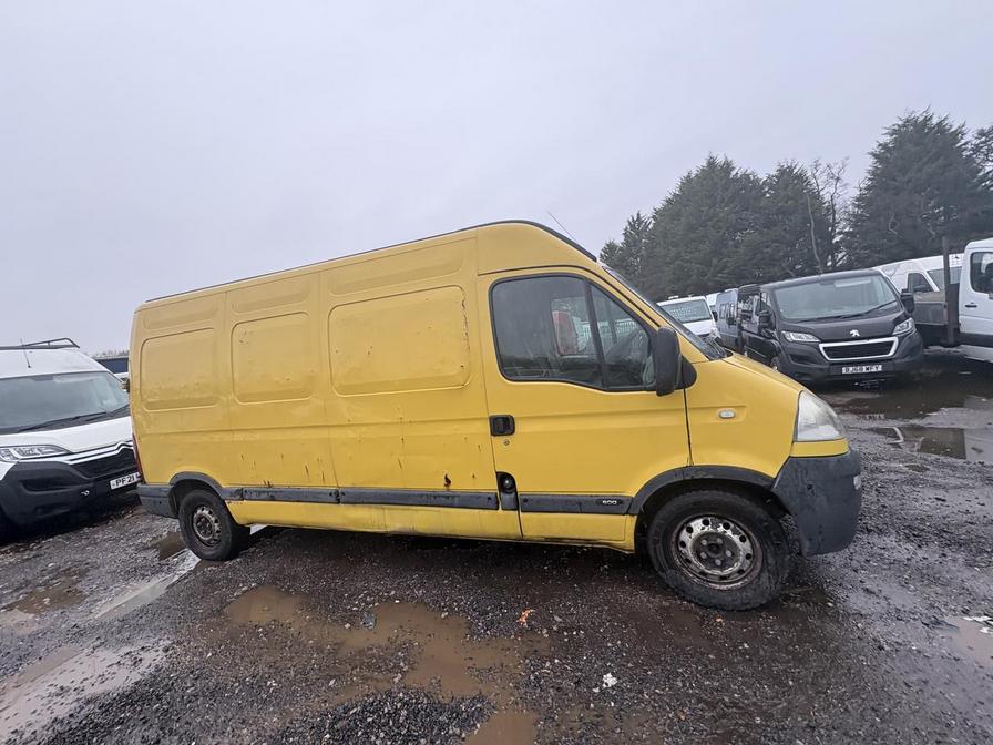 2008 Vauxhall Movano – Model: Movano 3500 CDTi LWB – VU58OYH