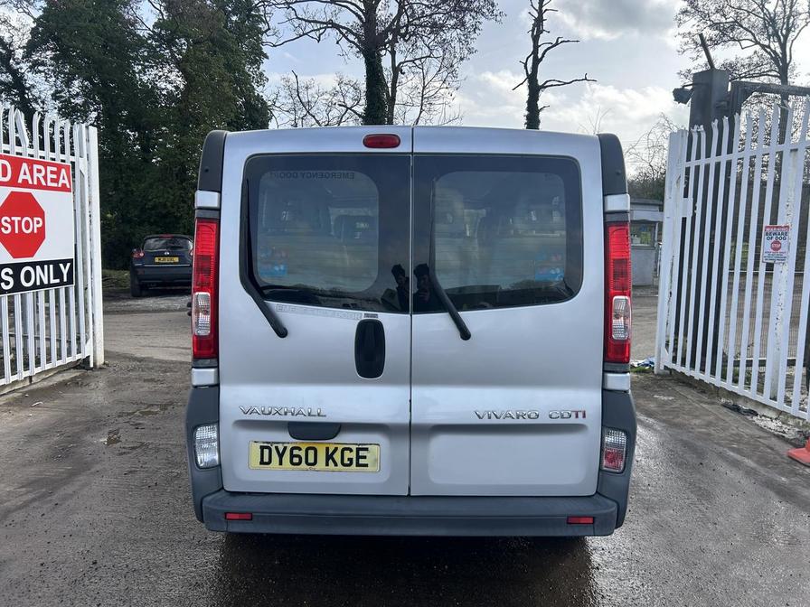 2010 Vauxhall Vivaro – Model: Vivaro  2900 CDTI LWB – DY60KGE