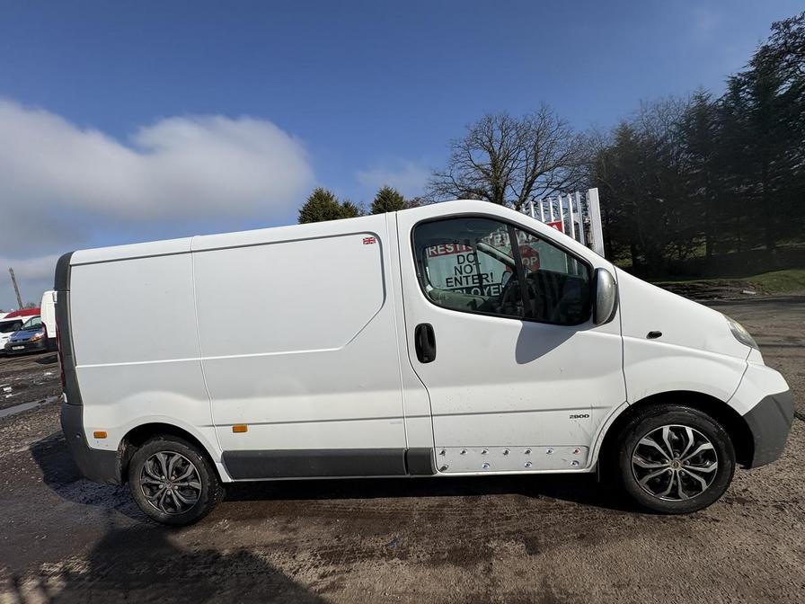 2008 Vauxhall Vivaro – Model: Vivaro  2900 CDTI SWB – EX58FXB
