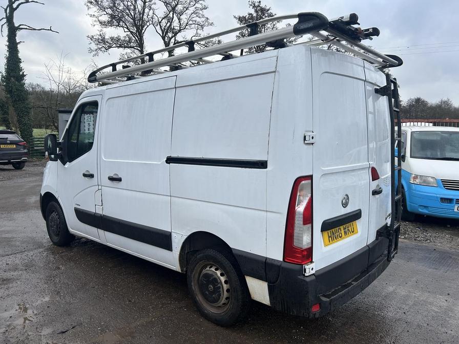 2018 Vauxhall Movano – Model: Movano L1H1 F3300 CDTi – HN18WKU