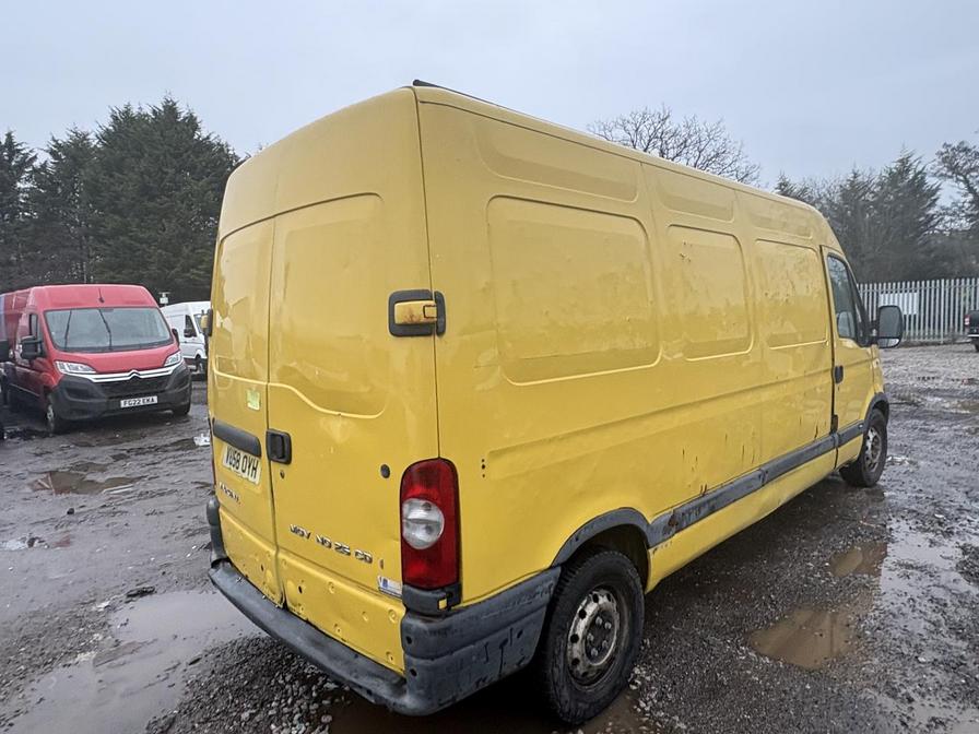 2008 Vauxhall Movano – Model: Movano 3500 CDTi LWB – VU58OYH