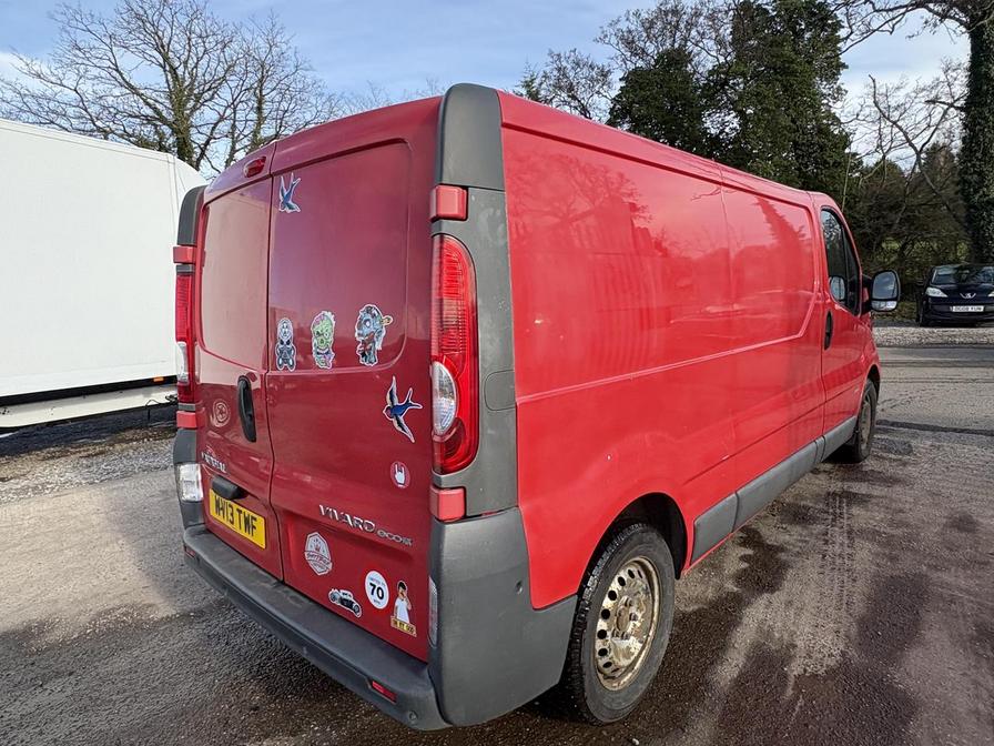 2013 Vauxhall Vivaro – Model: Vivaro 2900 ecoFLEX CDTi LWB – WV13TWF
