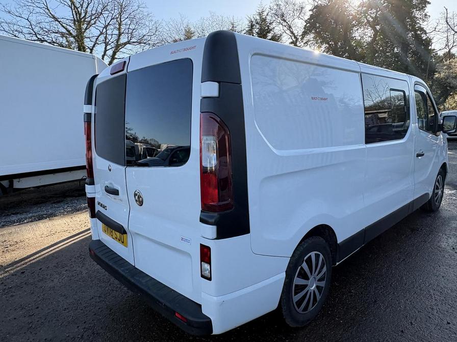 2018 Vauxhall Vivaro – Model: Vivaro  2900 Sportive CDTi – DV18SJO