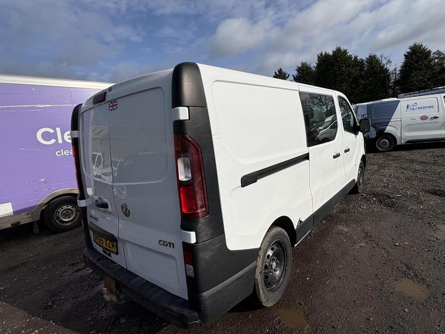 2015 Vauxhall Vivaro – Model: Vivaro  2900 CDTI – DP65XZM