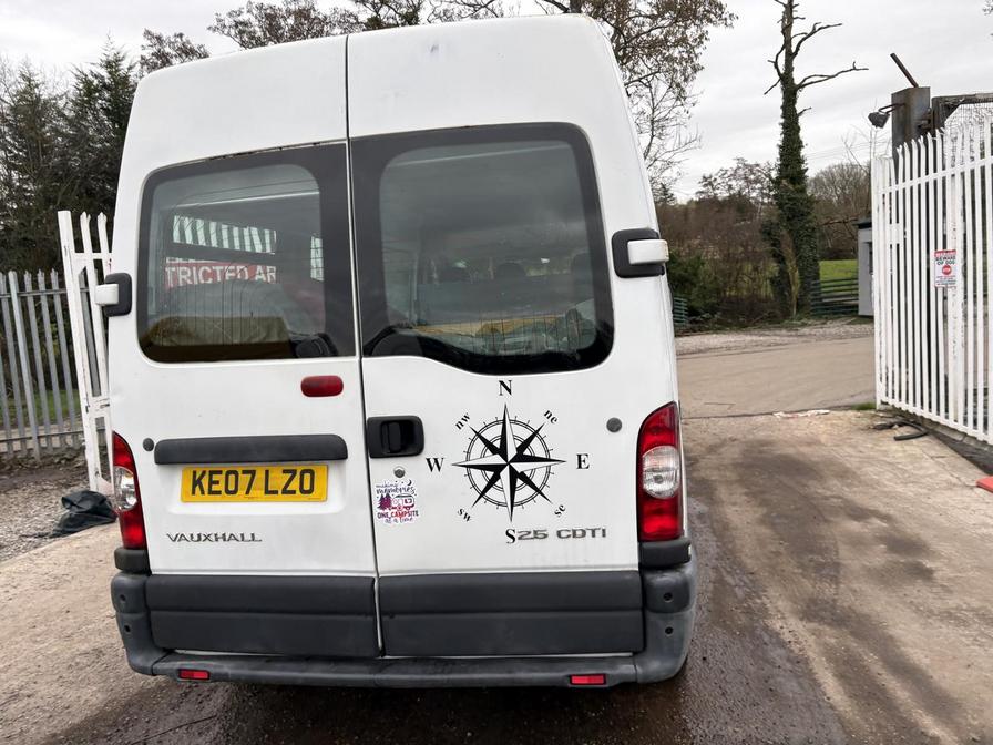 2007 Vauxhall Movano – Model:  – KE07LZO