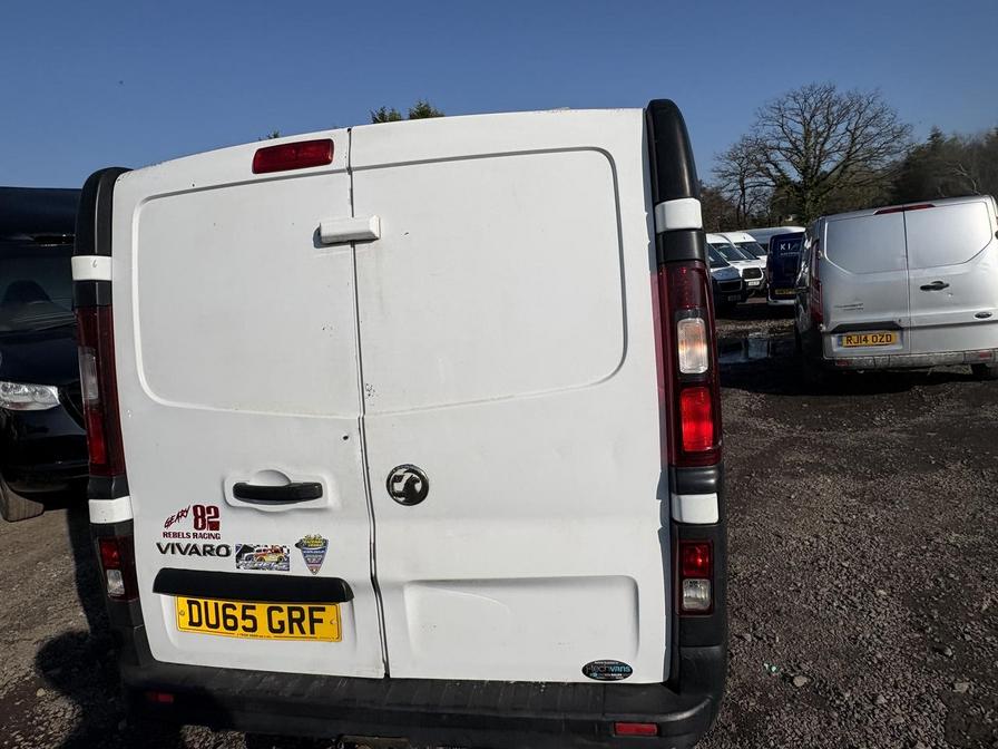 2015 Vauxhall Vivaro – Model: Vivaro  2900 CDTI – DU65GRF