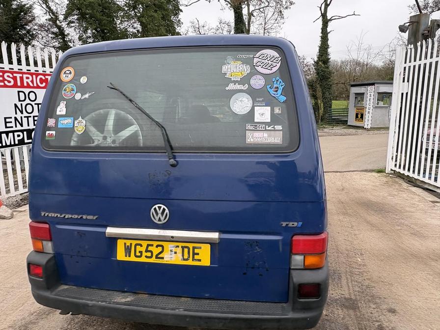 2003 Volkswagen Transporter – Model: Transporter TDI SWB – WG52FDE