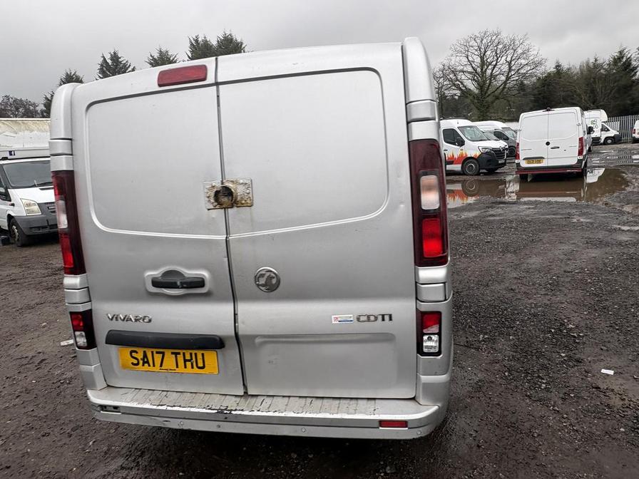 2017 Vauxhall Vivaro – Model: Vivaro  2700 Sportive CDTI – SA17THU
