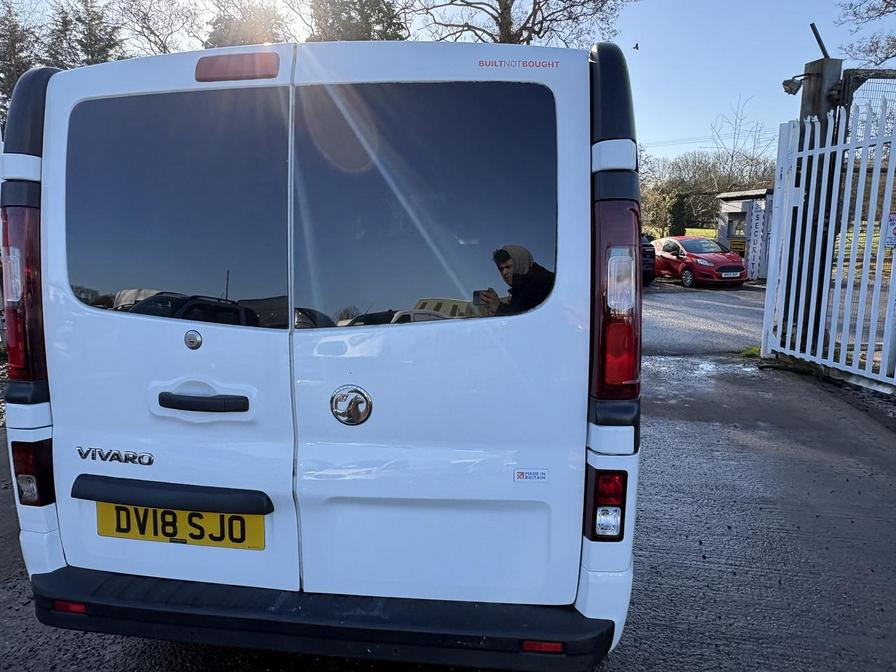 2018 Vauxhall Vivaro – Model: Vivaro  2900 Sportive CDTi – DV18SJO