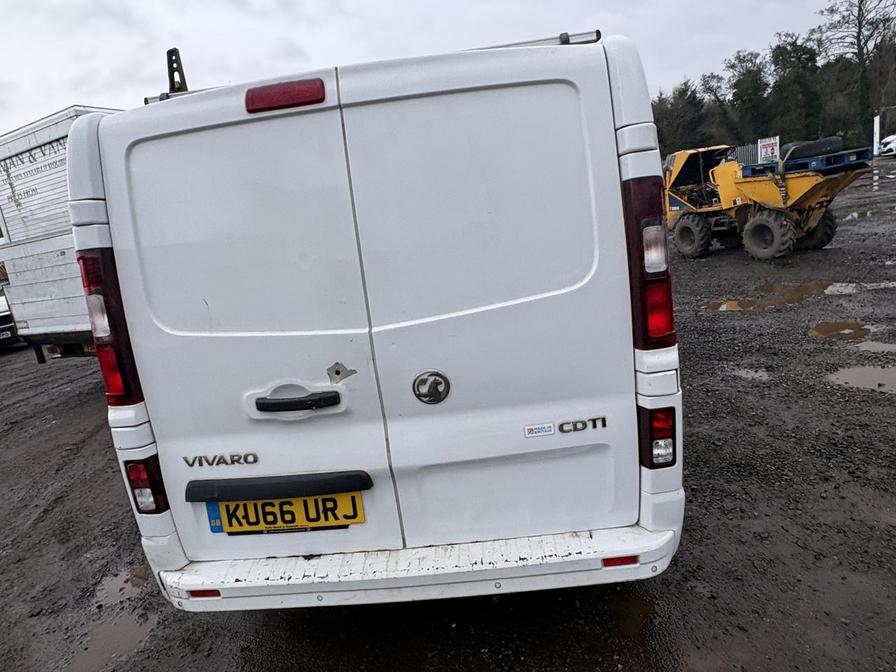 2017 Vauxhall Vivaro – Model: Vivaro  2700 Sportive CDTI – KU66URJ