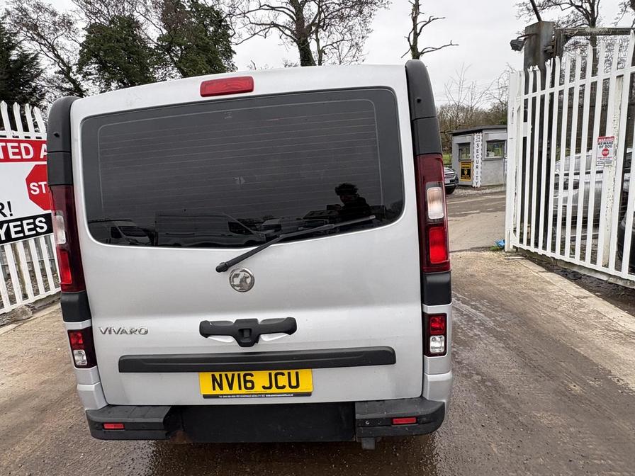 2016 Vauxhall Vivaro Combi – Model: Vivaro CDTi – NV16JCU