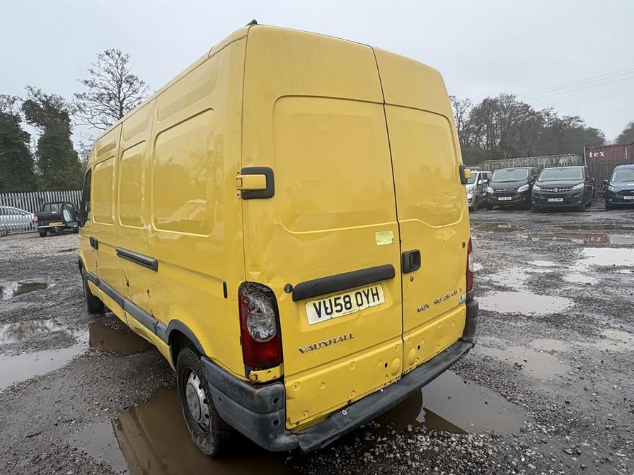 2008 Vauxhall Movano – Model: Movano 3500 CDTi LWB – VU58OYH