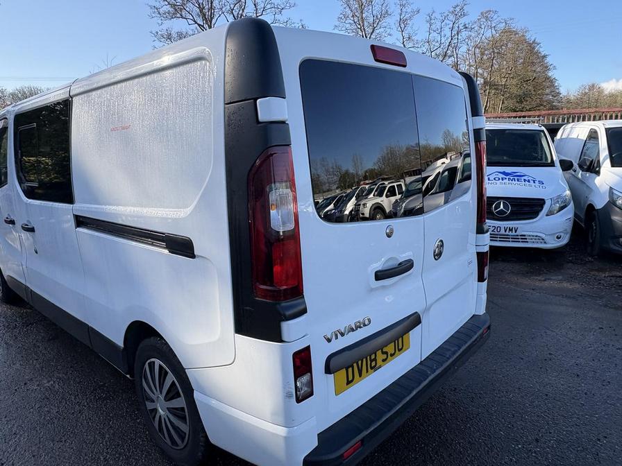 2018 Vauxhall Vivaro – Model: Vivaro  2900 Sportive CDTi – DV18SJO