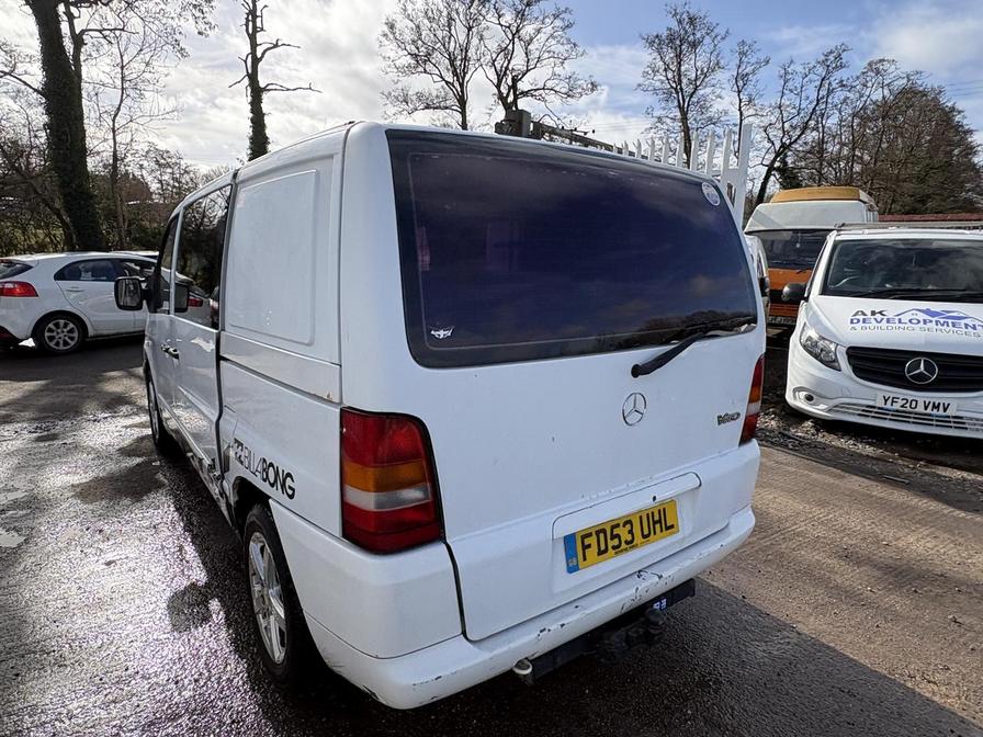 2003 Mercedes-Benz Vito – Model: Vito 110 CDi – FD53UHL